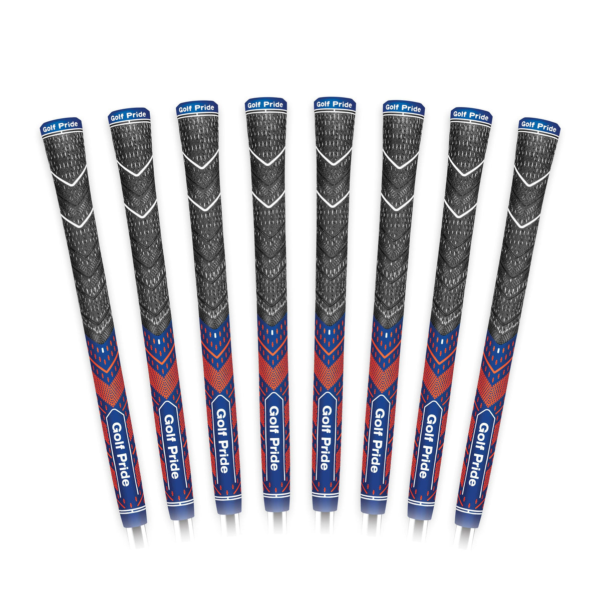Golf Pride MCC Plus4 hybrid grip upper hand with brushed cotton for improved feel