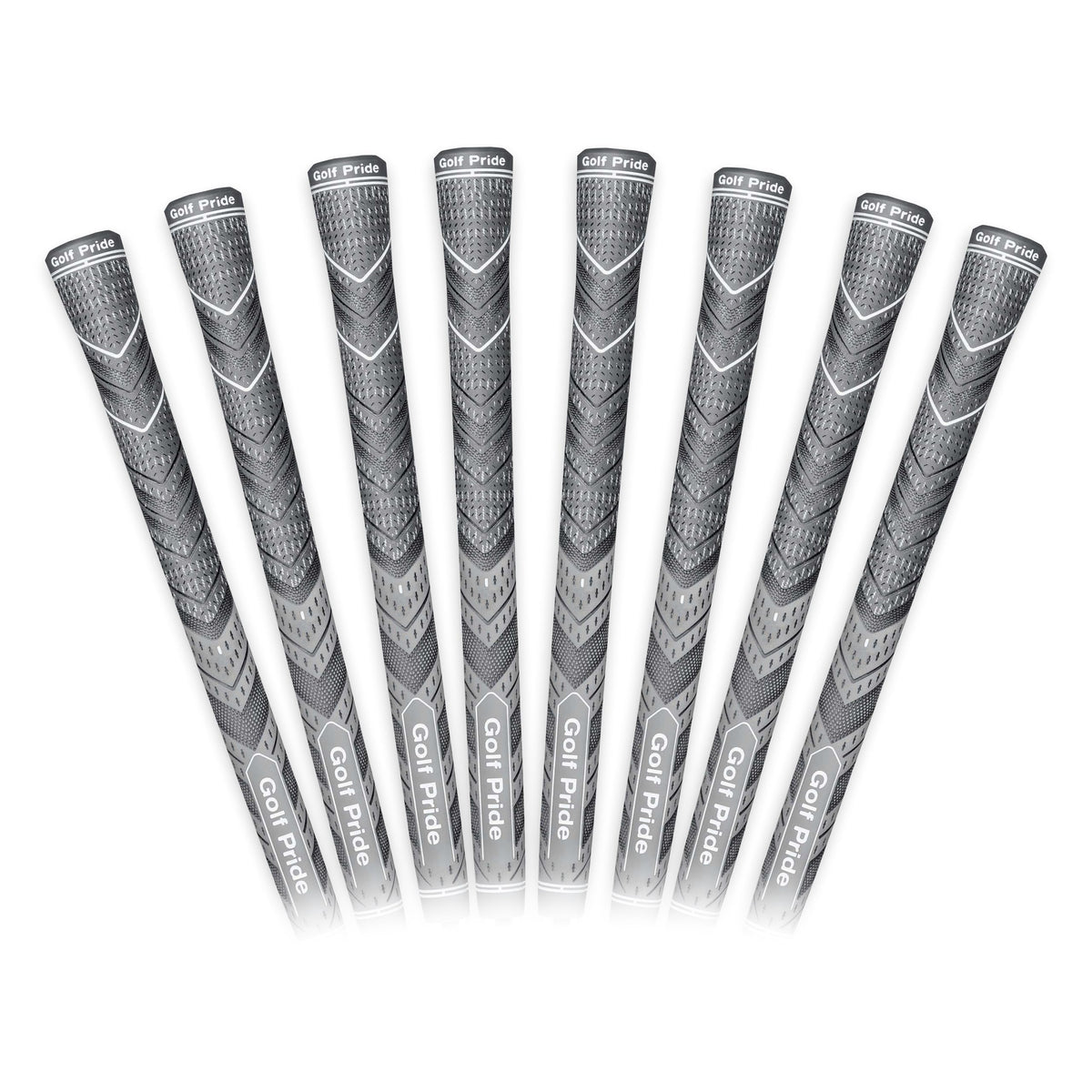 Golf Pride MCC Plus4 upper-cord texture provides a secure grip in wet conditions.