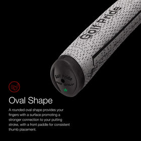Golf Pride Pro Only Cord Green Star Oval logo ensures brand confidence.