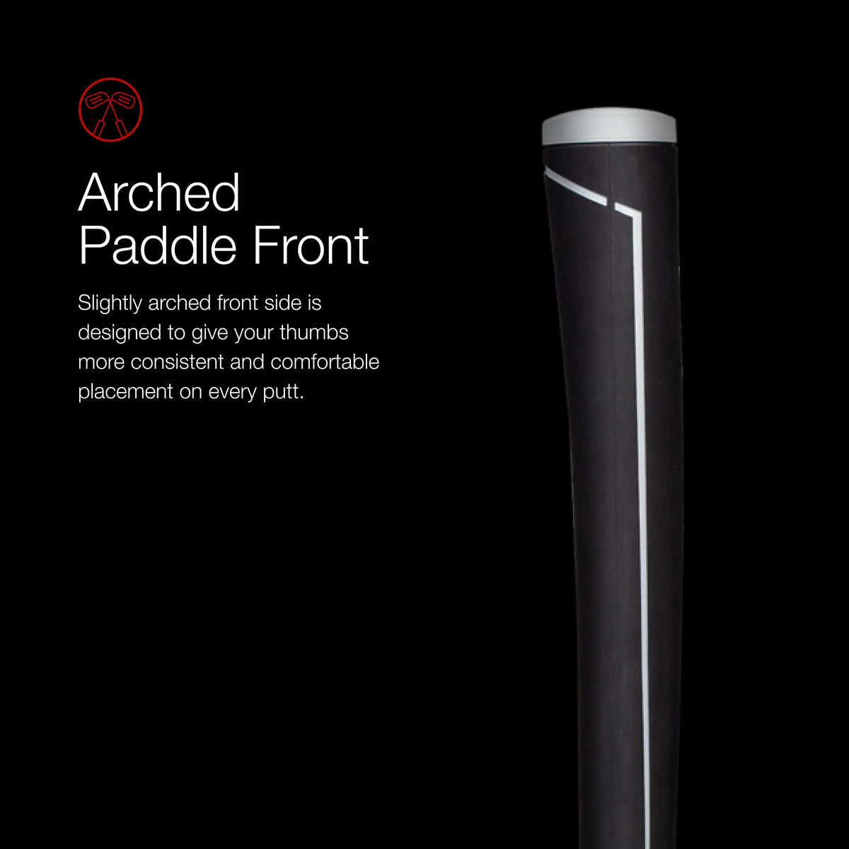 Golf Pride Green Star badge indicating premium putter grip quality