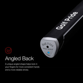Golf Pride Pro Only Reverse Taper Putter Grip enhances stroke feedback.