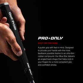 Golf Pride Pro Only Wide Front Paddle improves grip stability.