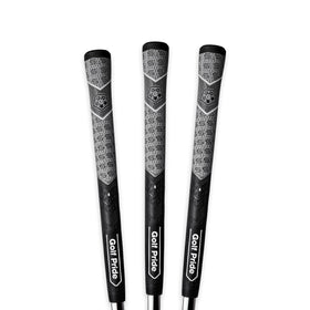 Golf Pride MCC Plus4 grip upper-hand logo texture for confident control.
