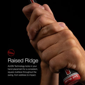 Golf Pride Tour Velvet ALIGN grip durability demonstrated for long-lasting performance on course.
