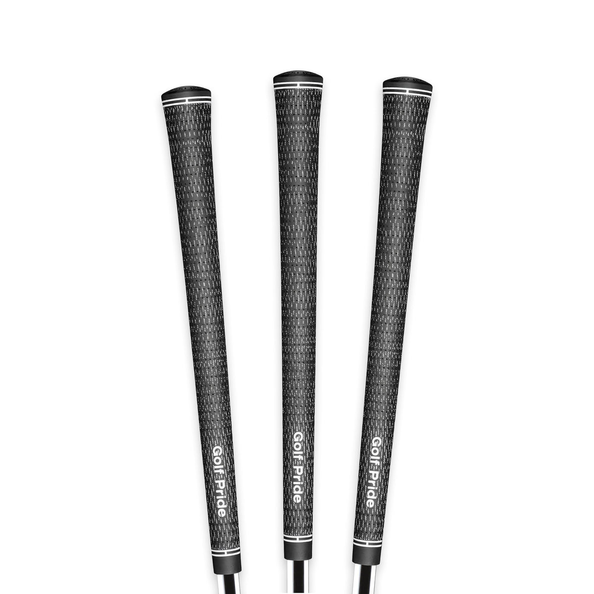 Golf Pride Tour Velvet Cord grip 3-pack showing all-weather traction