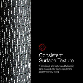 Moisture-wicking action scene illustrating dry grip with Golf Pride Tour Velvet Cord