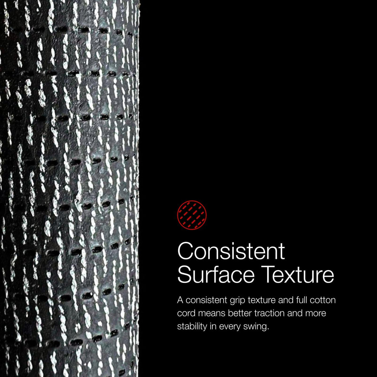 Golf Pride Tour Velvet Cord uses a rubber-blend for durable, consistent feel.