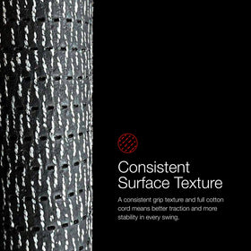 Golf Pride Tour Velvet Cord uses a rubber-blend for durable, consistent feel.