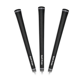 Golf Pride Tour Velvet grip close-up showing textured plus-sign pattern for dependable traction