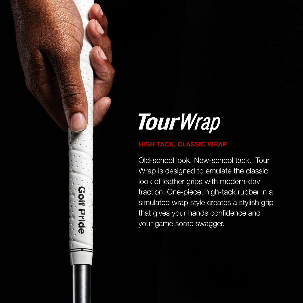 Close-up of high-tack rubber texture for a secure grip.