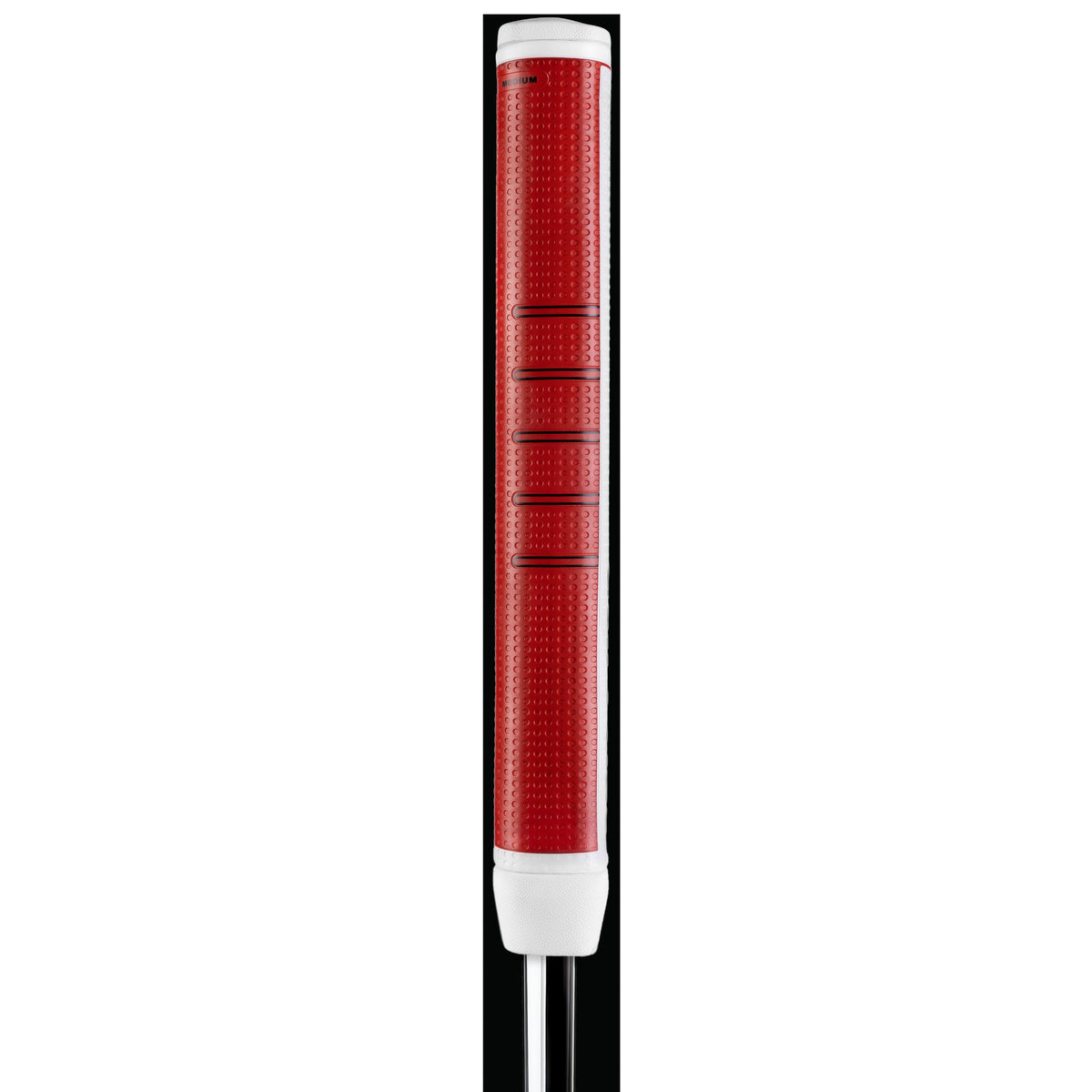Golf Pride Zero Taper grip shown in a bag with putter ready for practice