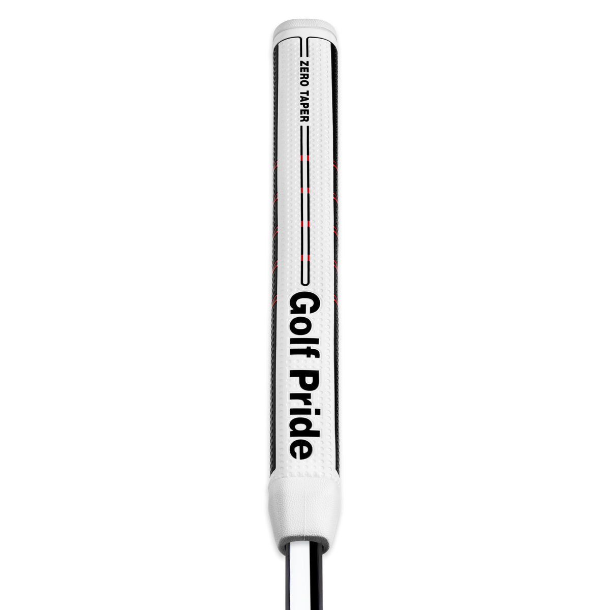 Golf Pride Zero Taper putter grip with parallel design for consistent hand feel