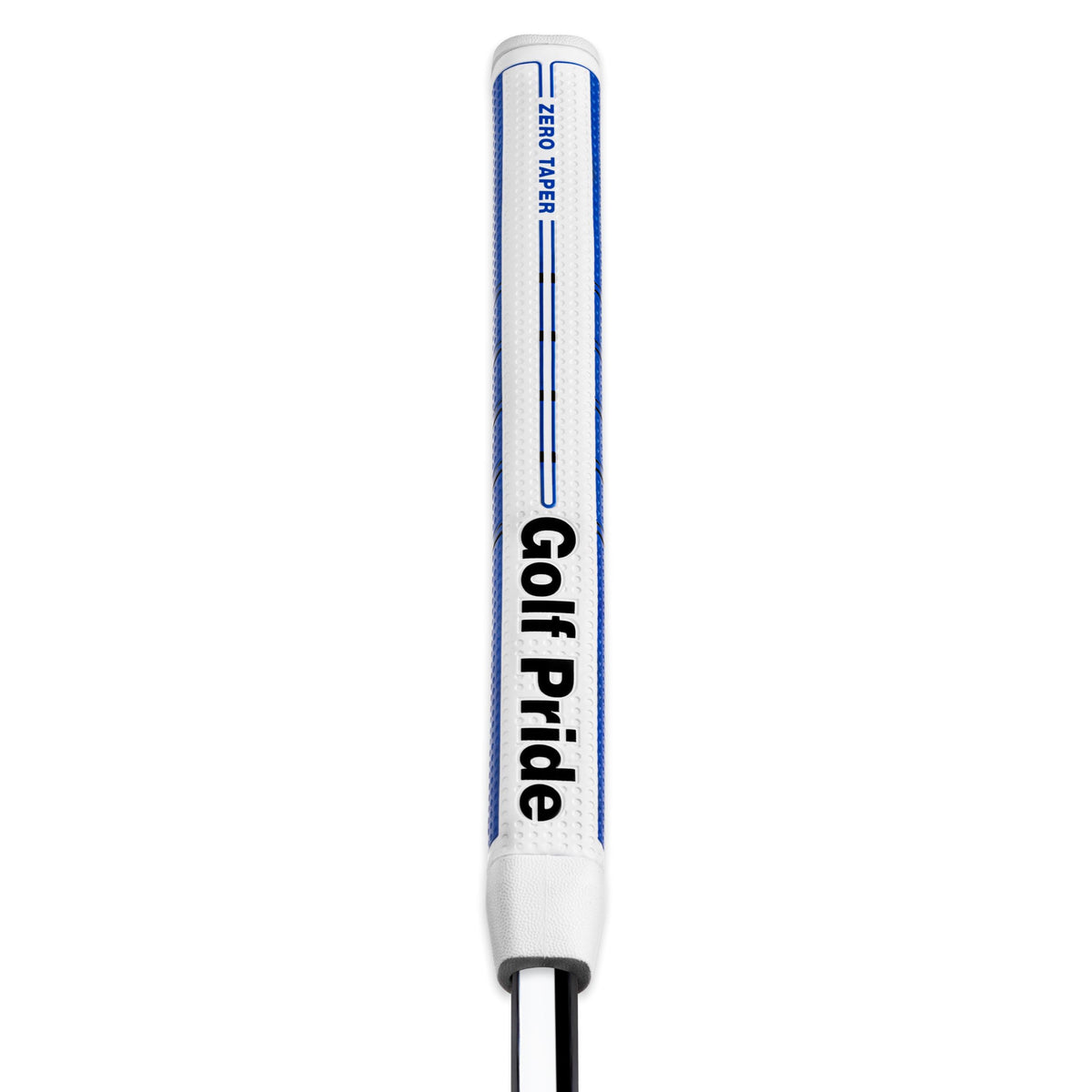 Golf Pride Zero Taper putter grip with parallel design for consistent hand feel during putting
