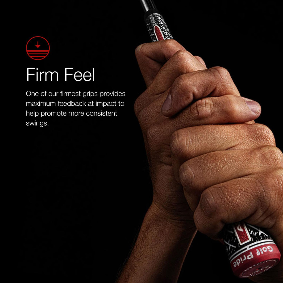 Golf Pride ZGrip Cord keeps your grip secure in variable weather conditions