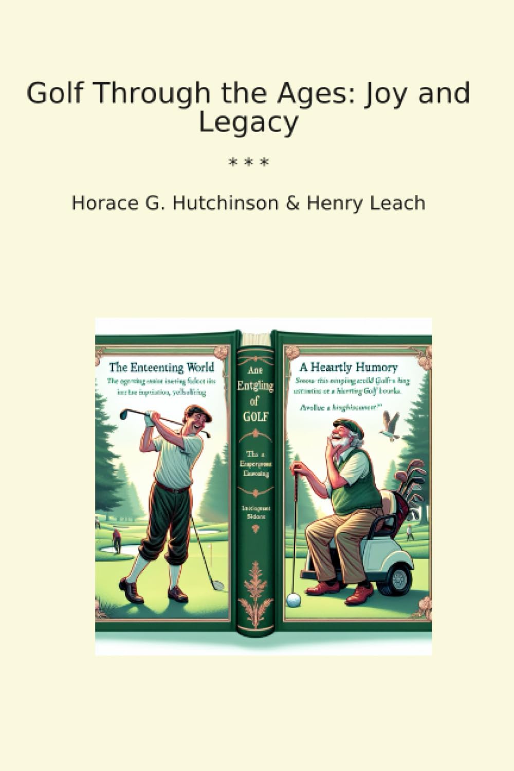 Golf Through the Ages: Joy and Legacy cover — timeless reading for golf history enthusiasts and collectors