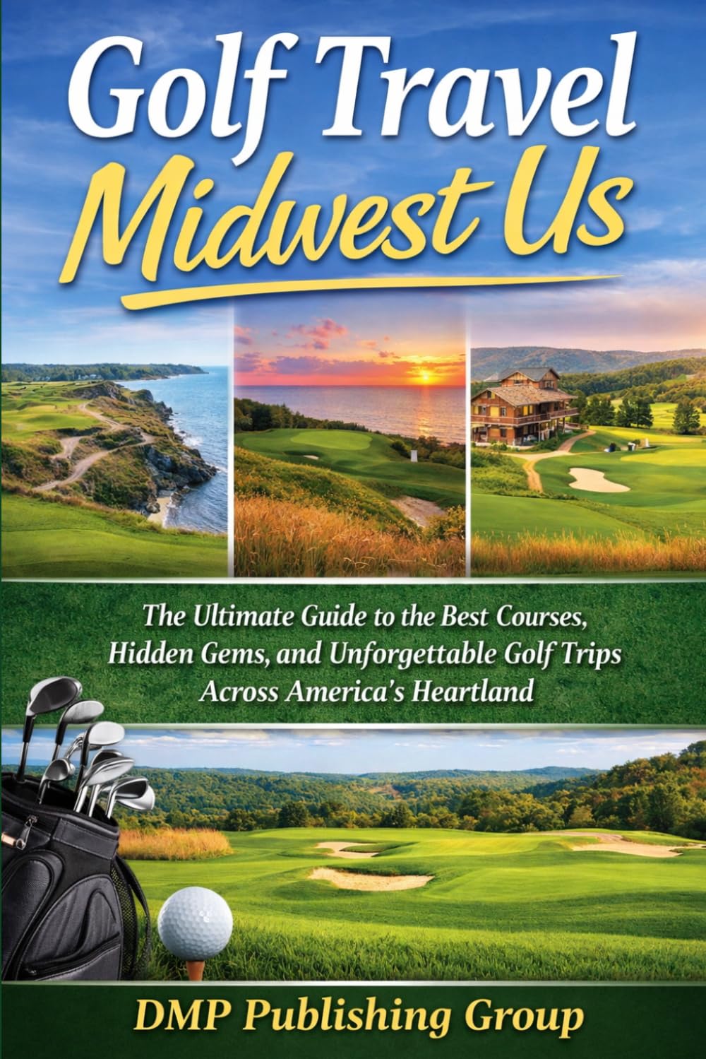Golf Travel Midwest US cover image highlighting hidden gems and championship courses for avid golfers.