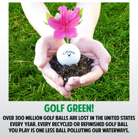 GolfBall Nut 3A condition balls with wear but playable