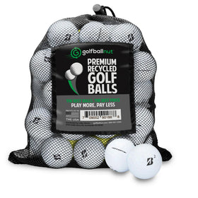GolfBall Nut 48-pack Bridgestone mix ready for practice on the range