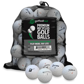 GolfBall Nut 48 used balls mix for range practice