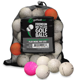 GolfBall Nut 48-used golf balls bulk for affordable practice and range sessions.