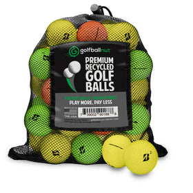 GolfBall Nut Bridgestone color mix 48-pack for easy tracking and practice on the course