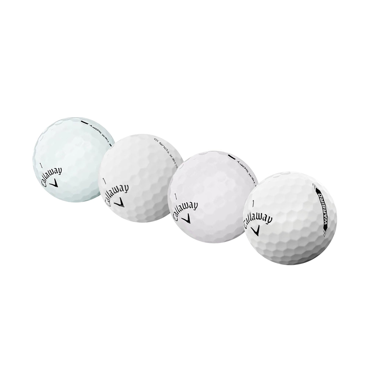GolfBall Nut Callaway mix balls show diverse models for training.