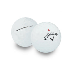 GolfBall Nut recycled Callaway balls ready for practice with tour mix models.