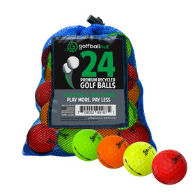 GolfBall Nut Srixon color mix pack with bright balls for easy on-course tracking.