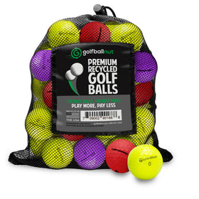 GolfBall Nut Taylormade color mix 48-pack for practice and play visibility