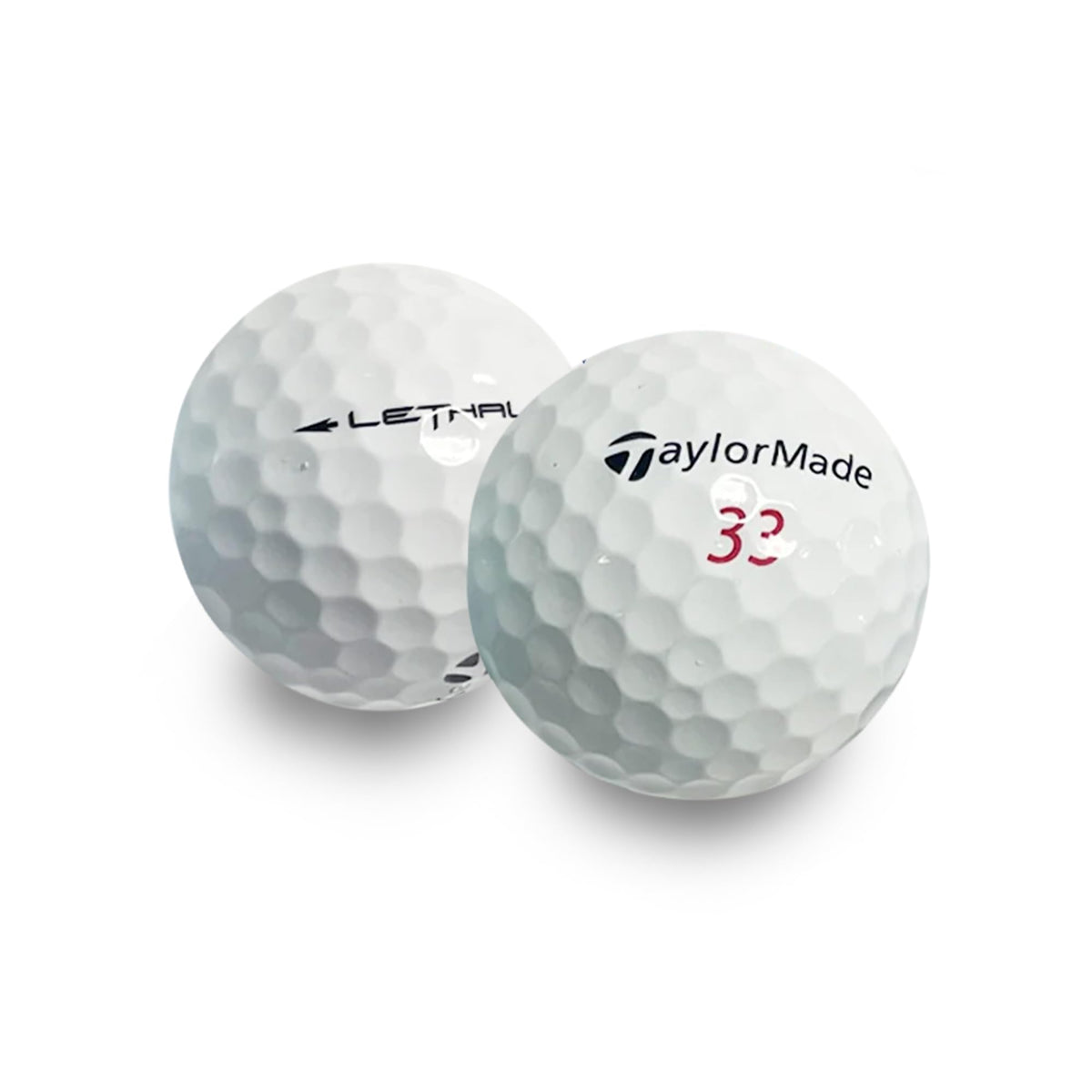 GolfBall Nut 4A-3A recycled balls, ready for practice rounds.
