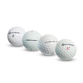 GolfBall Nut mixed Taylormade TP5 TP5X balls for versatile range sessions.