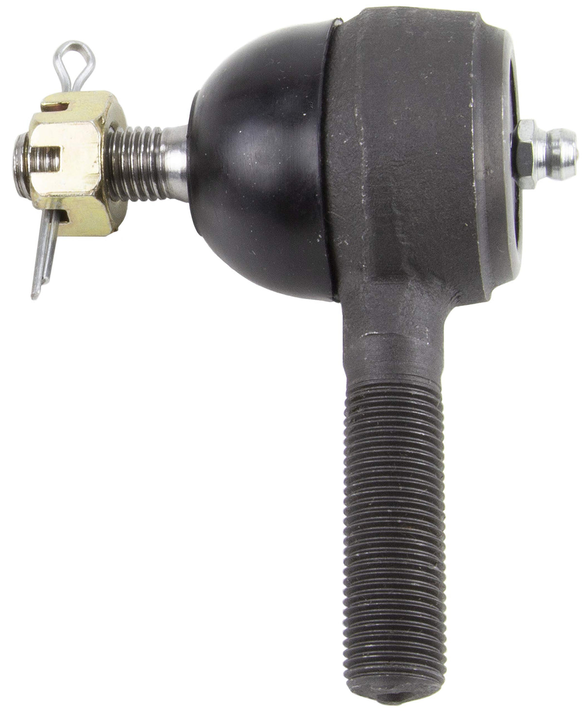 Golf Cart King Club Car DS tie rod end close-up — durable construction for reliable alignment.