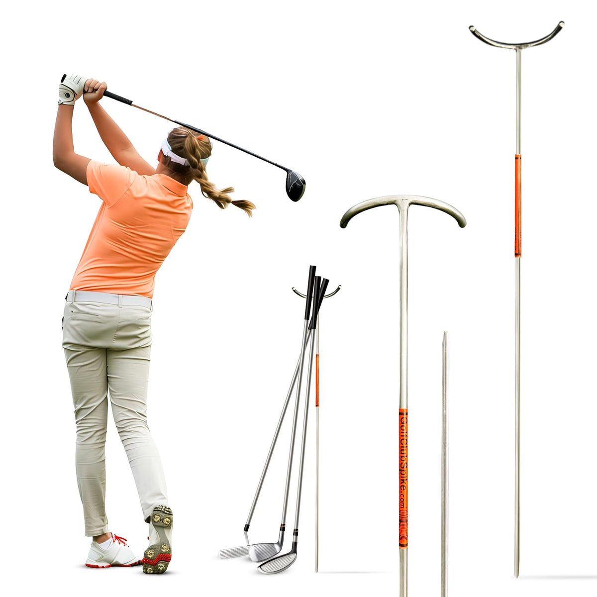 GolfClubSpike lifetime warranty signals durable, USA-made golf accessory
