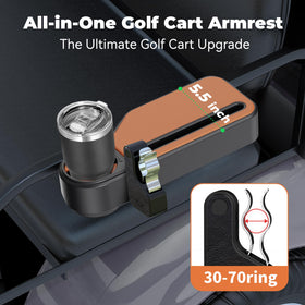 Golfcozer magnetic clip secure items for quick access
