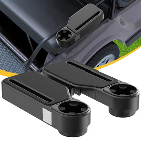 GOLFCOZER Upgraded Armrest with wide comfort pad for extended on-course comfort.