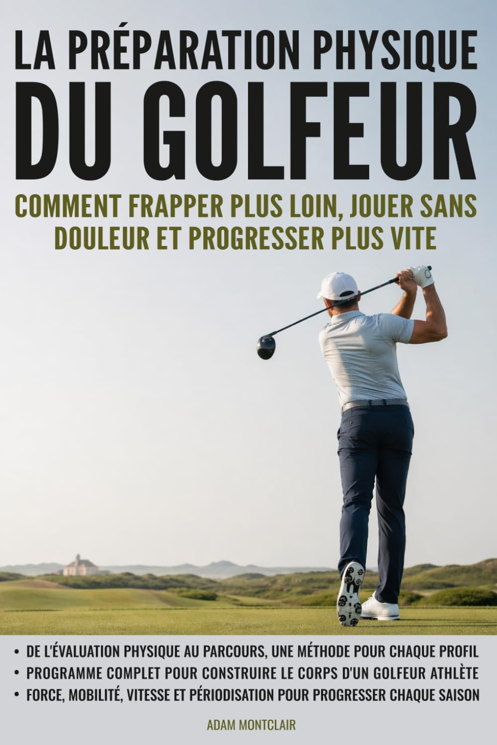 The Golfer's Physical Preparation guide cover shows a golfer warming up for improved swing power.