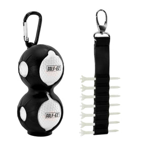 Golf-EZ Tri-Line alignment tool assists ball alignment and putting setup.