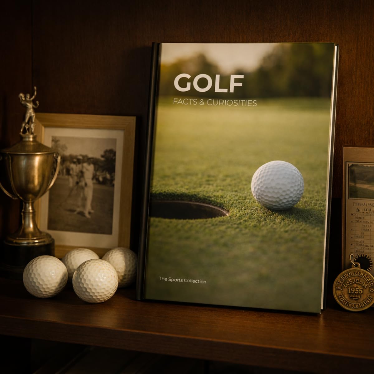 Golffacts Curiosities gift ready packaging appeals to golf lovers.