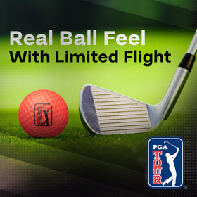 Golfgen PGA Tour color options in red, white, and multicolor for family play.