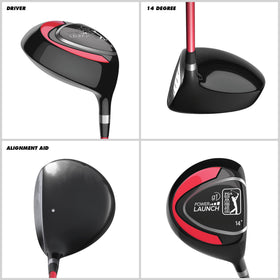 Golfgen 7-iron cavity-back helps sweet spots to improve contact.