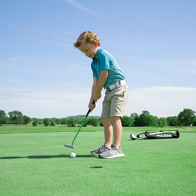 Golfgen PGA Tour G1 Series alignment guide aids junior putting accuracy.