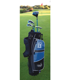 Golfgen PGA Tour GS1 youth set supports confidence-building practice sessions on the range.
