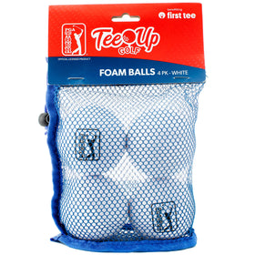 Golfgen PGA Tour foam balls outdoors; reduced flight for safer outdoor drills