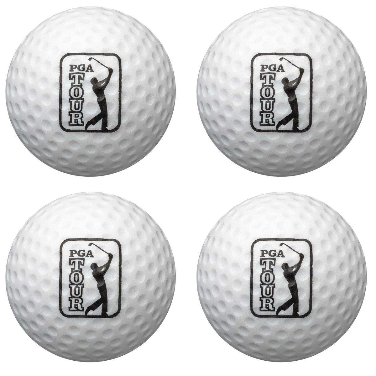 Golfgen PGA Tour foam balls with Tee Up compatibility for versatile setups