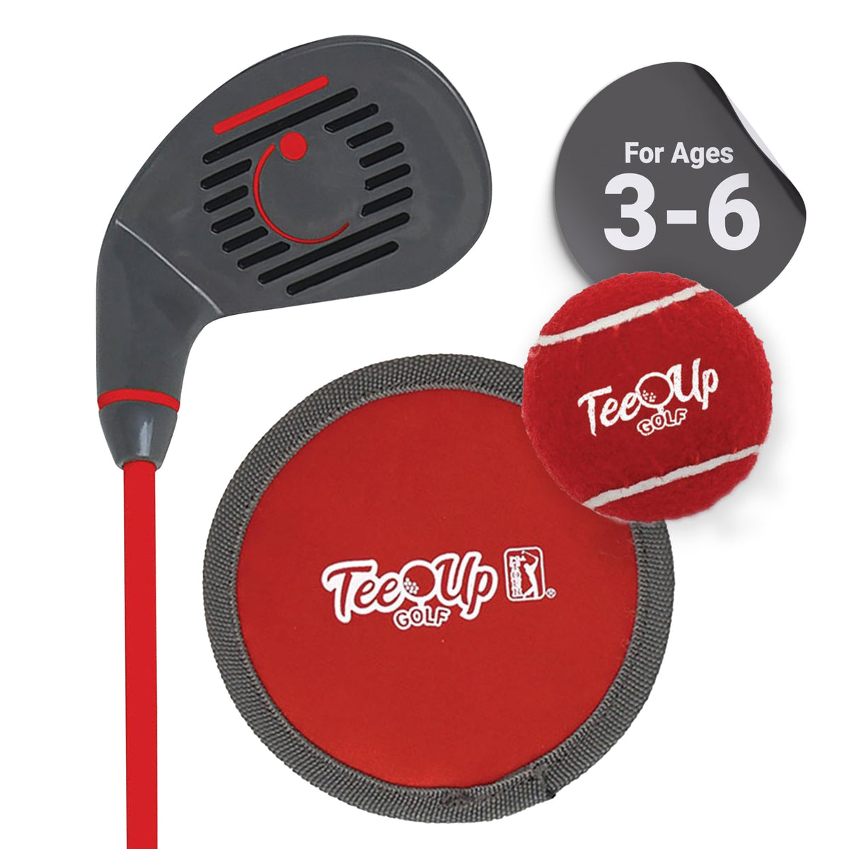 Golfgen PGA Tour Tee-Up grip close-up for realistic feel during practice