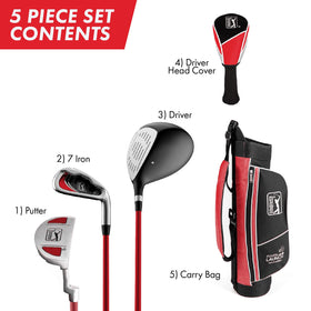 Golfgen PGA Tour Youth 7-iron with forgiving design for accuracy