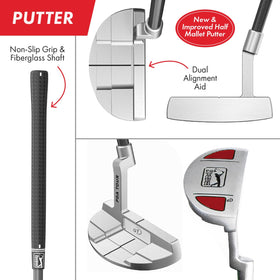 Golfgen PGA Tour Youth Headcover protecting the driver during travel