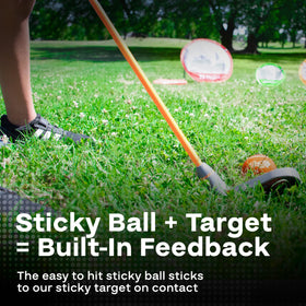 Right-handed option from Golfgen Tee-Up set for comfortable use.
