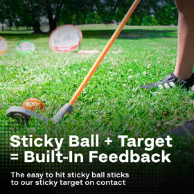 Golfgen Tee-Up left-handed option supports versatile practice for juniors.