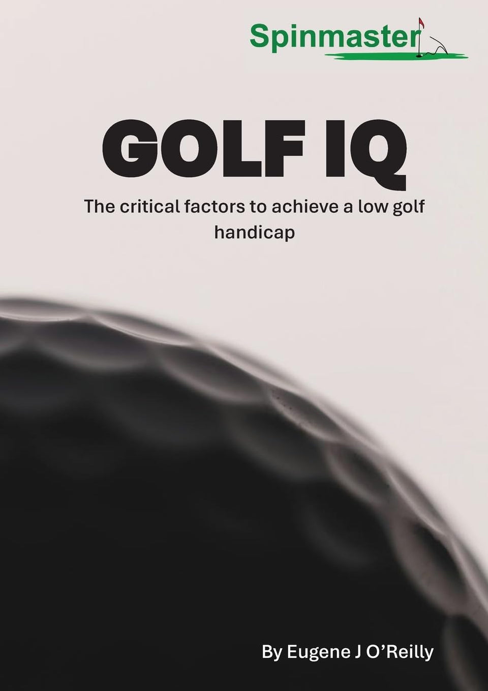 Golf IQ visual: golfer reviewing swing data on a tablet for smarter decisions.